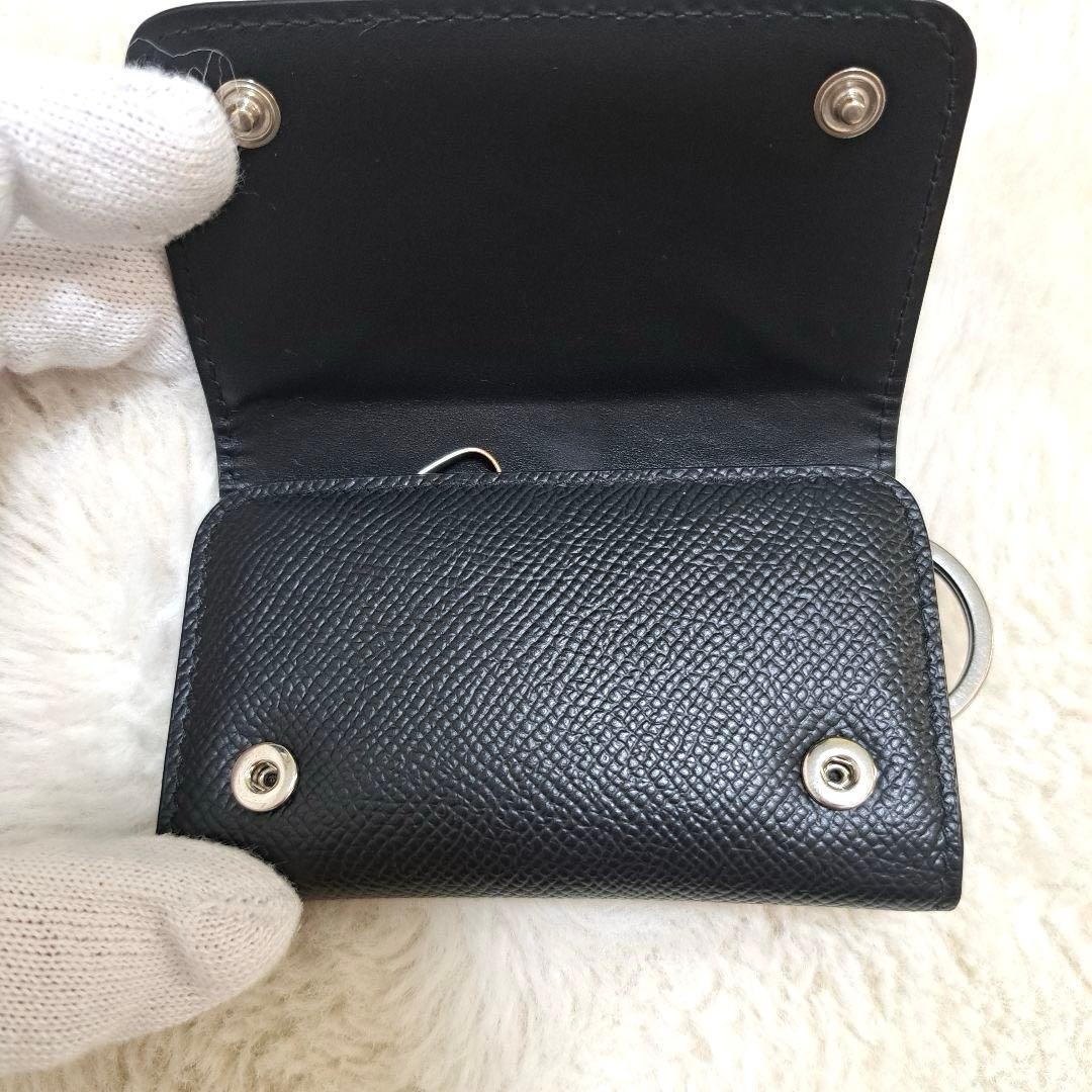 ✨極美品　正規品✨マルジェラ　キーケース　キーリング　6連　ステッチ　カレンダー