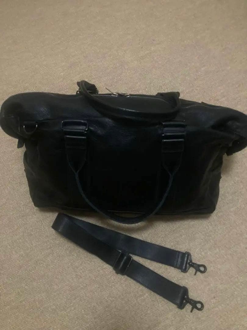 REN ボストンバック　レザー　本革