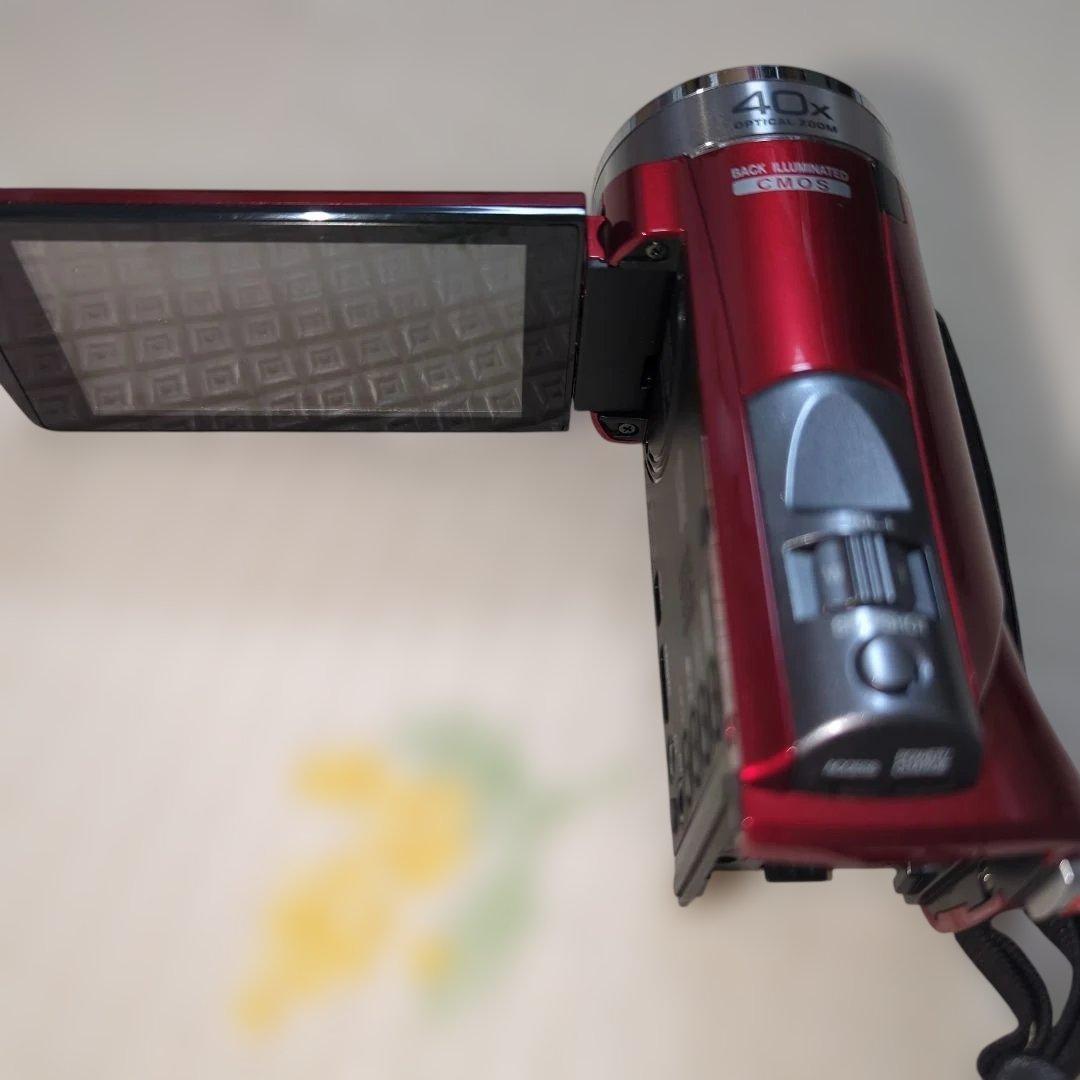 JVC Everio GZ-HM30 レッド 本体