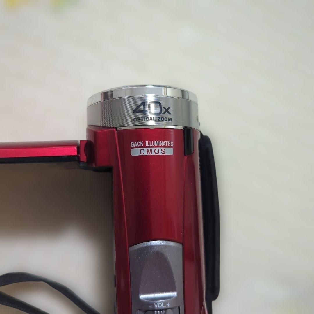 JVC Everio GZ-HM30 レッド 本体
