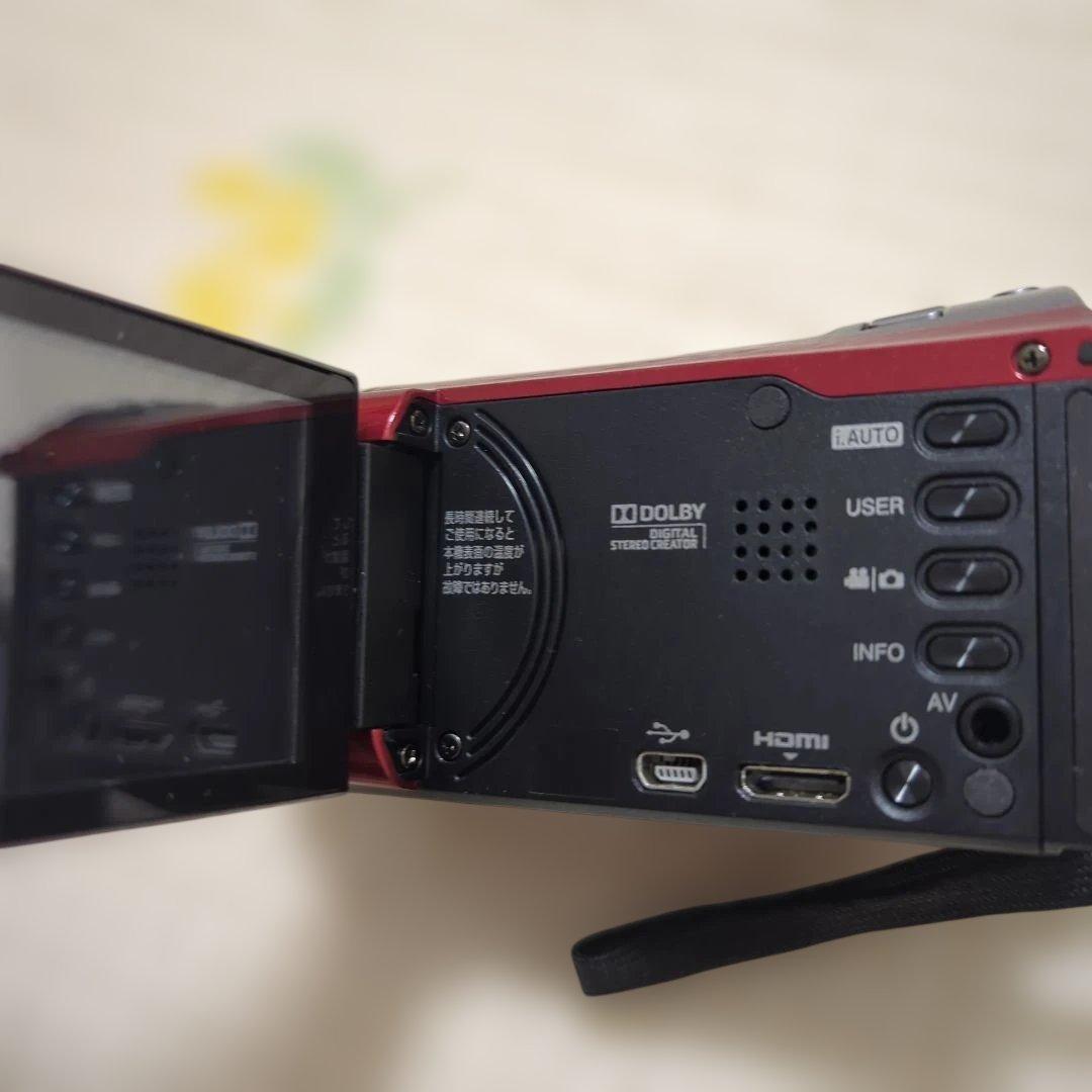 JVC Everio GZ-HM30 レッド 本体