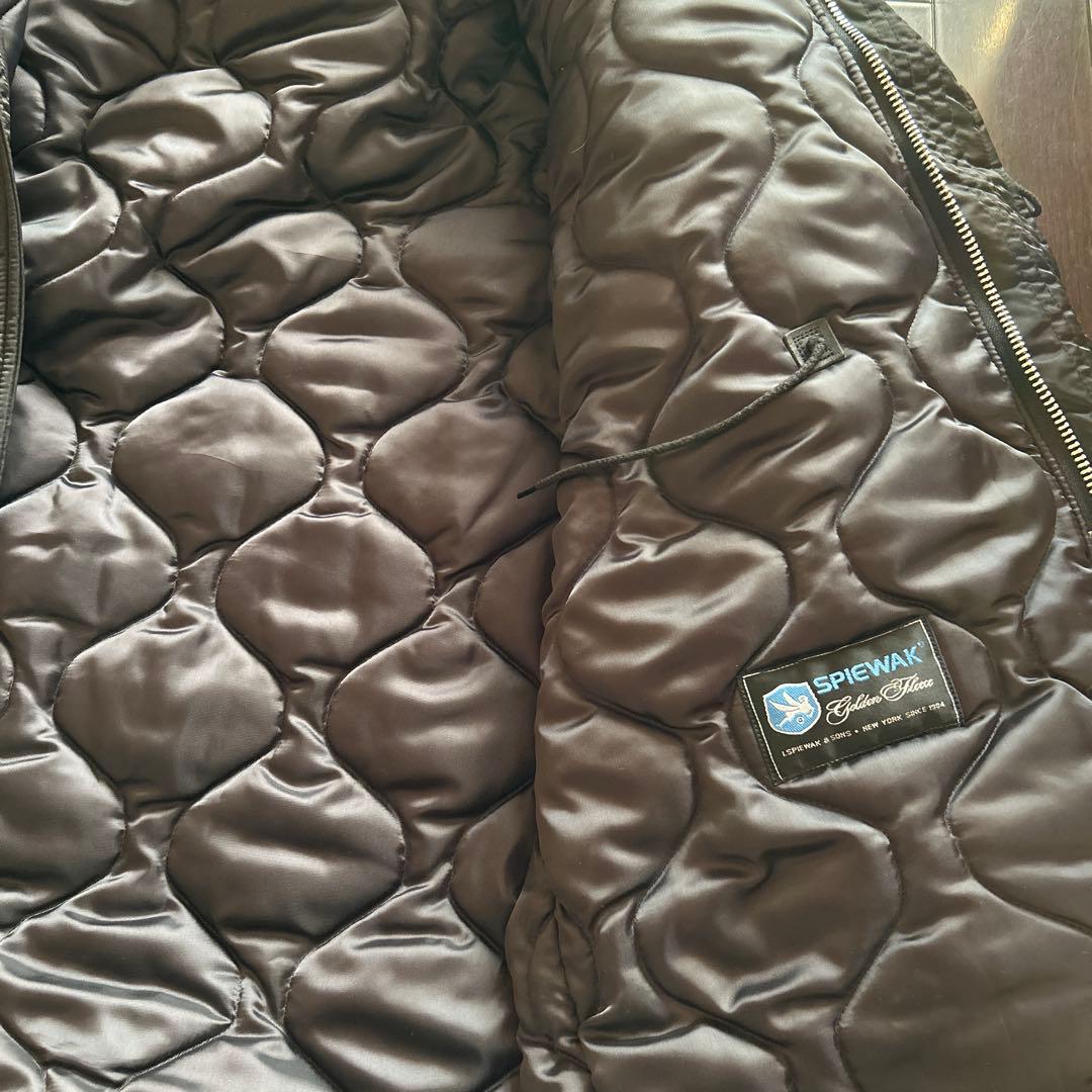 N-3B/F MIL-J-3786 ミリタリージャケット サイズ42 ブラック