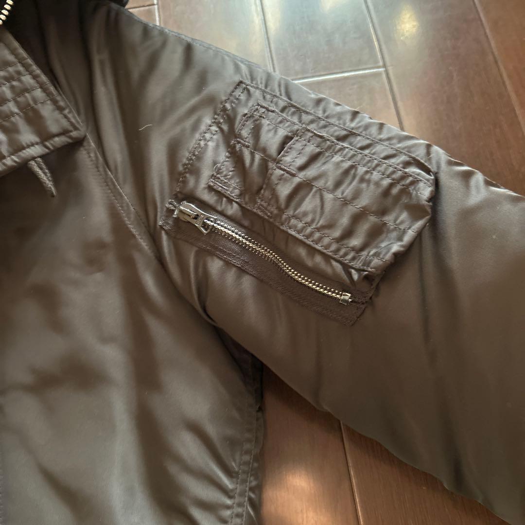 N-3B/F MIL-J-3786 ミリタリージャケット サイズ42 ブラック