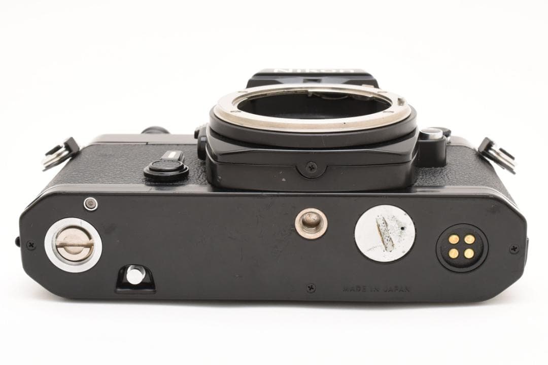 良品 NIKON FE ブラック フィルムカメラ モルト新品交換済 M428