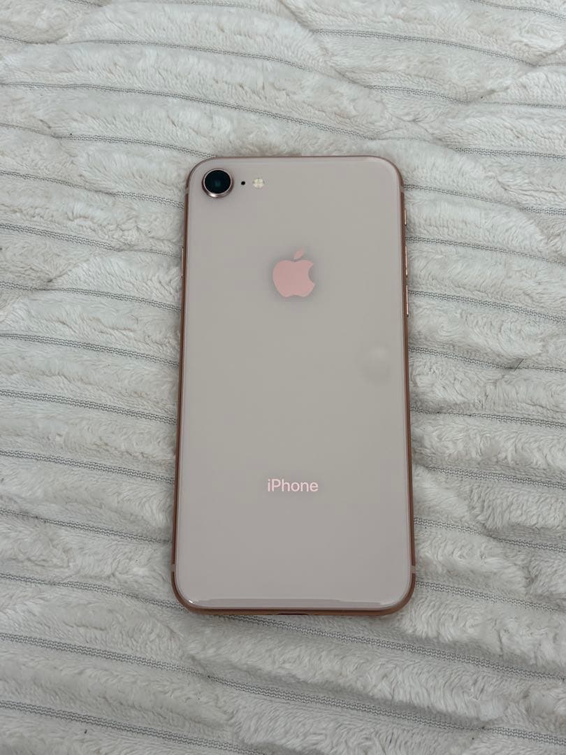 iPhone8 ゴールド64GB　本体のみ　simロック解除済み