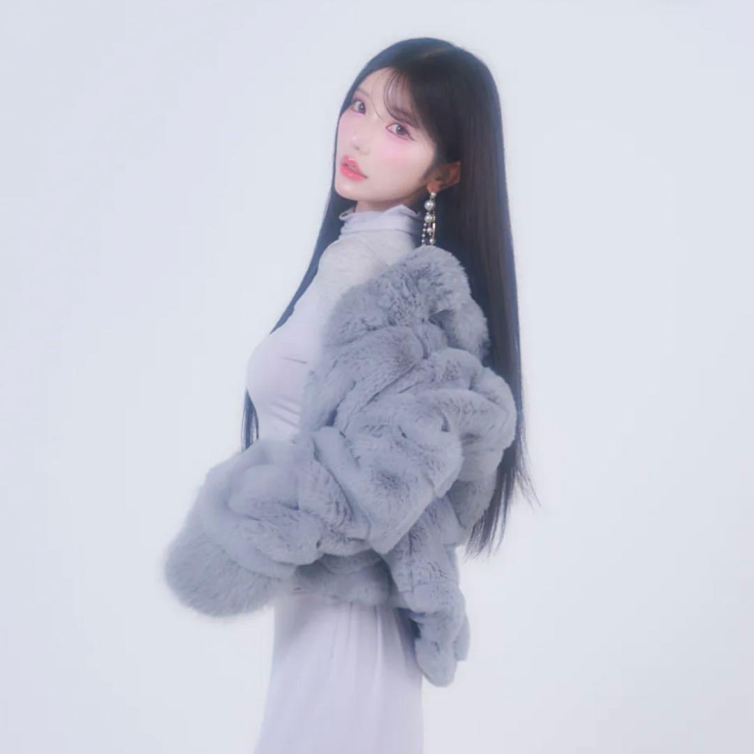 BELEAR MIMI ボリュームファーコート gray