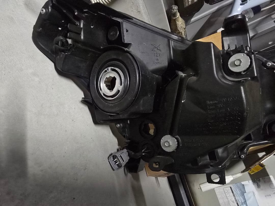 コペン LA400K ヘッドライト インナーブラック