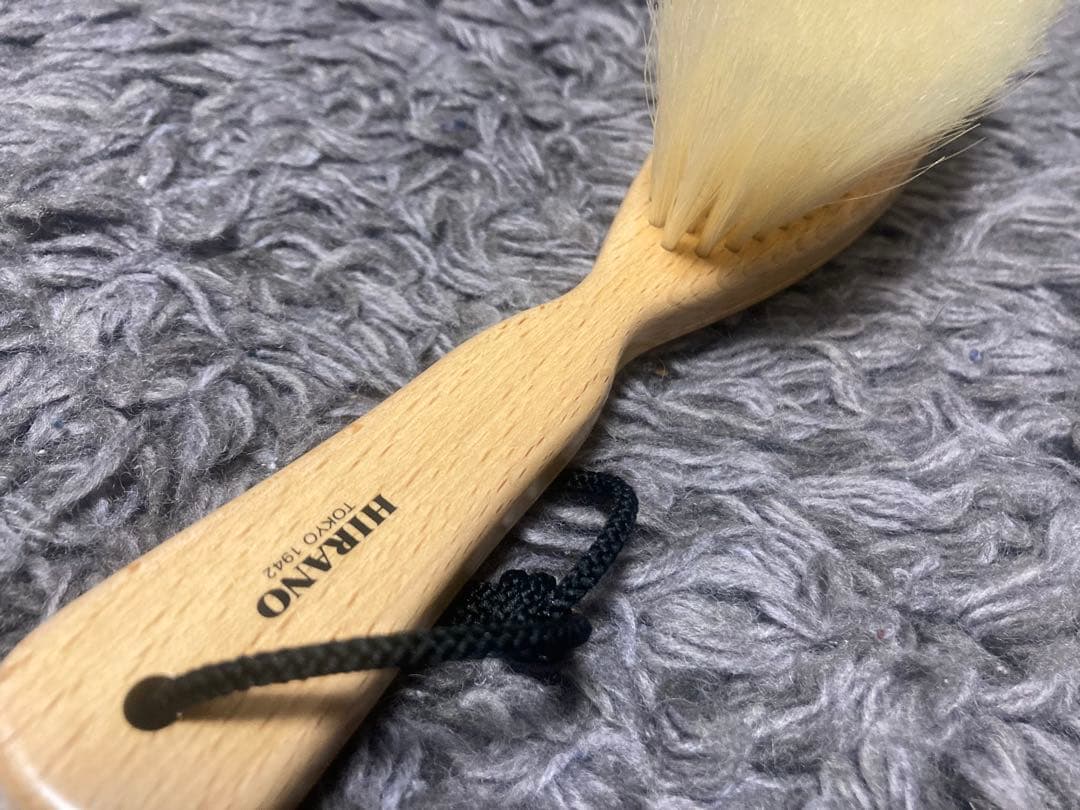 ブラシの平野 手植えカシミア 洋服ブラシ