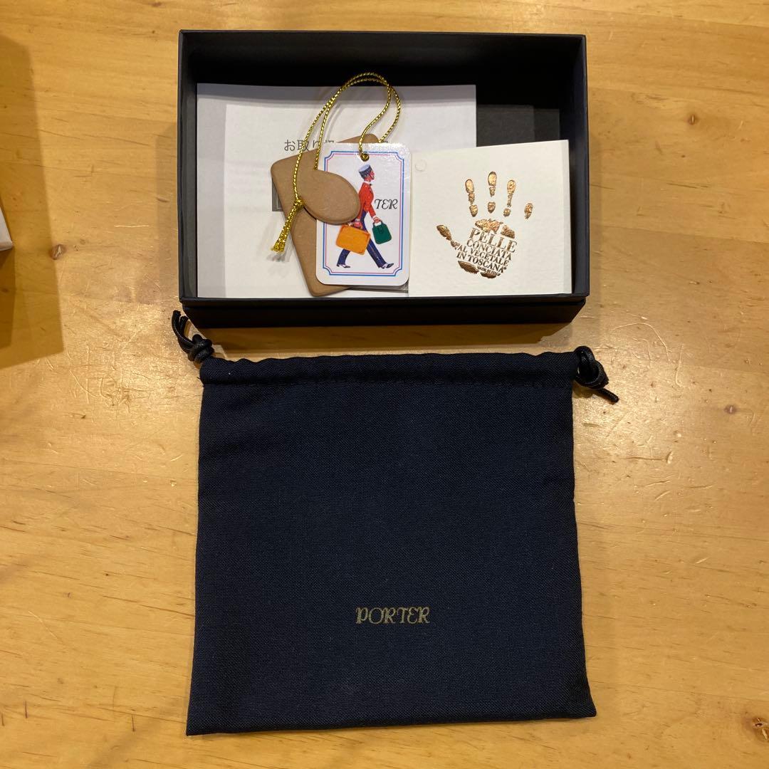 PORTER ブラック カードケース 付属品付き