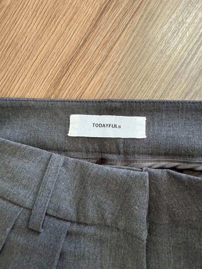 【。さん専用】Doubletuck Smooth Trousers 36