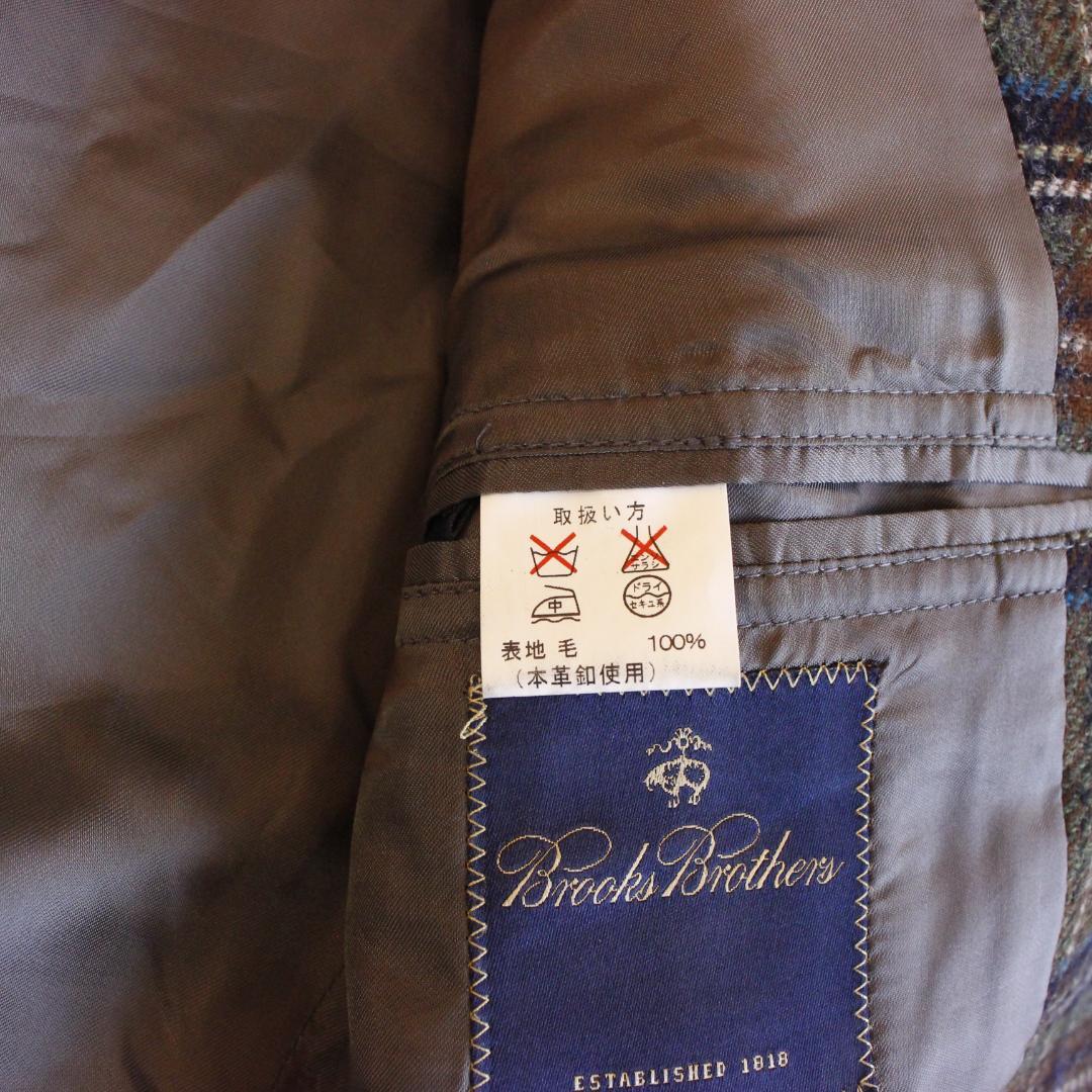 ブルックスブラザーズ ツイードテーラードジャケット クルミボタン 42REG