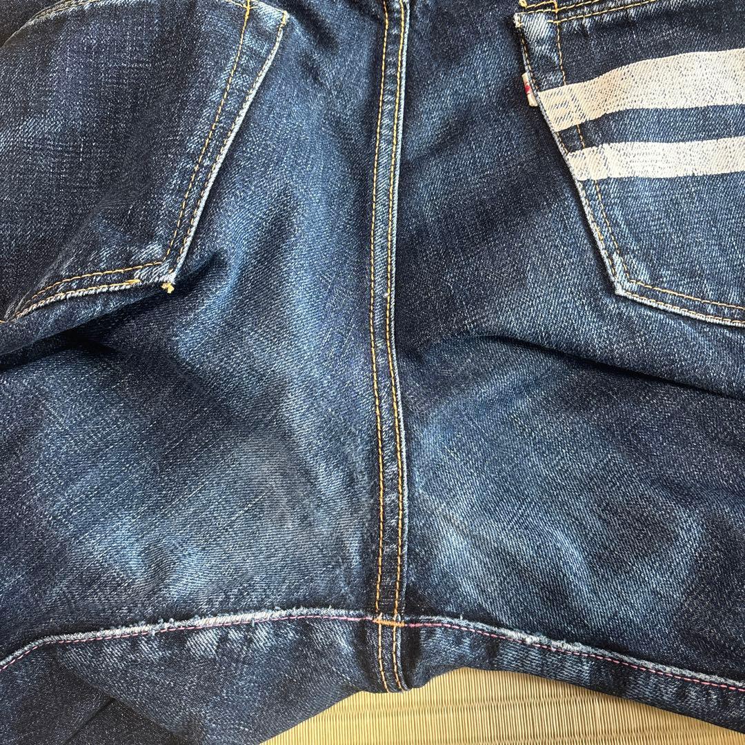 モモタロウジーンズ　出陣　セルビッチ　 サイズ34