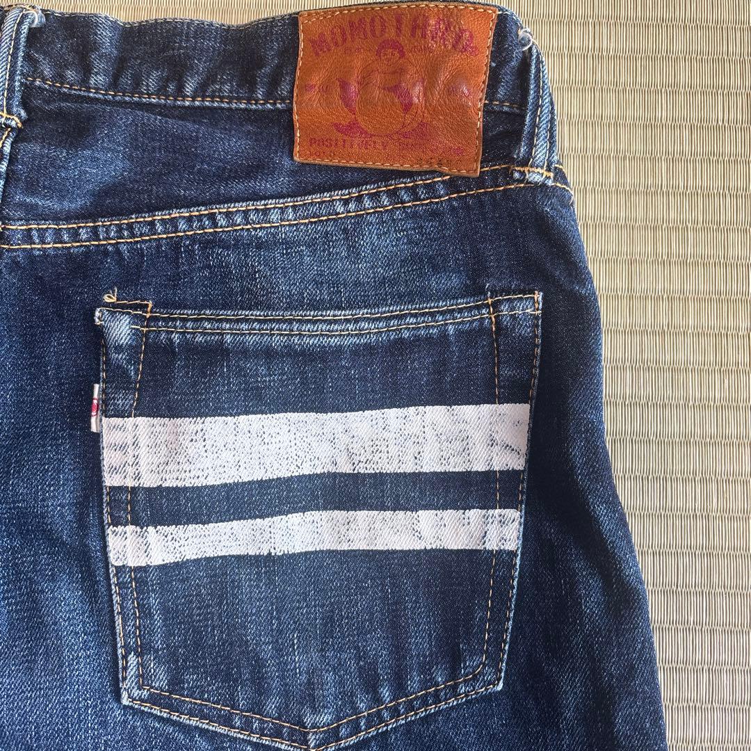 モモタロウジーンズ　出陣　セルビッチ　 サイズ34