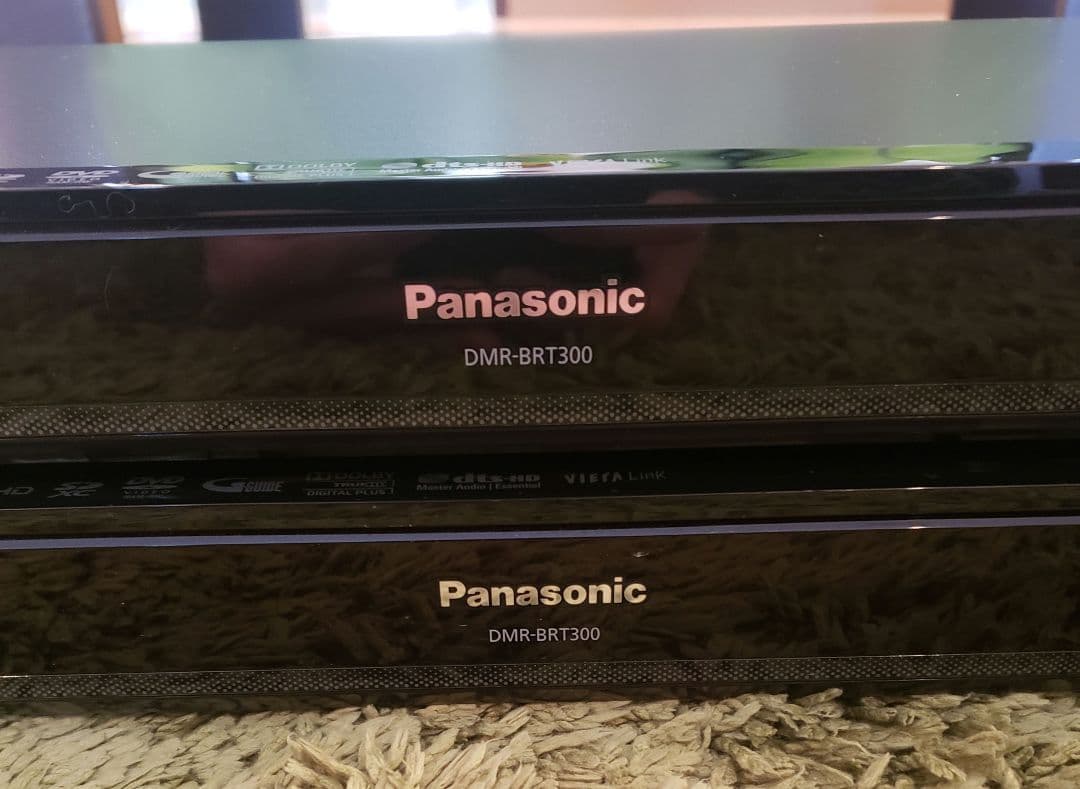Panasonic DMR-BRT300 ブルーレイレコーダー※2台セット