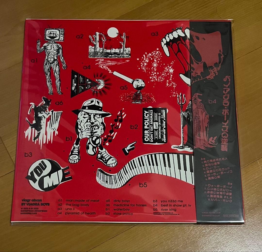 新品未使用品 VIAGRA BOYS viagr aboys レコード