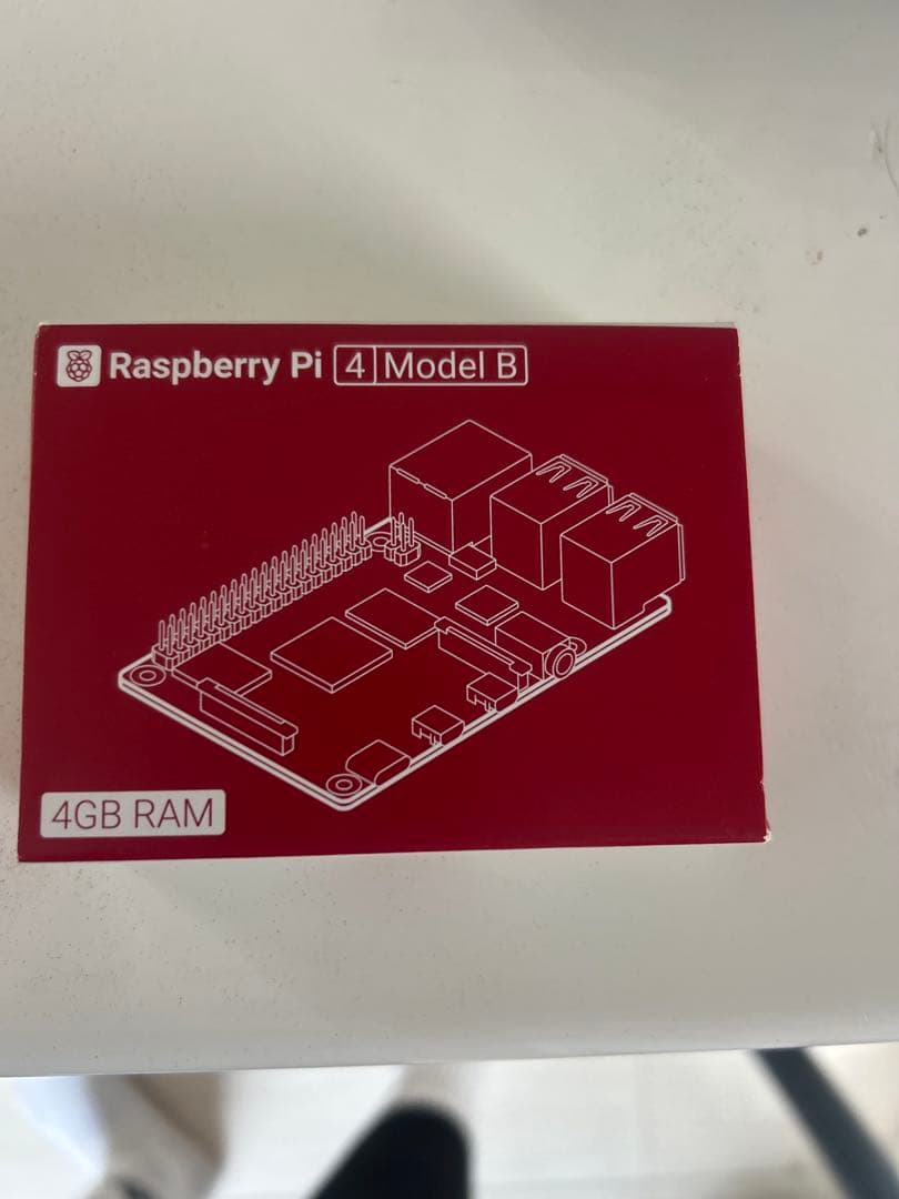 作動確認済み　Raspberry Pi 4 Model B 4GB RAM