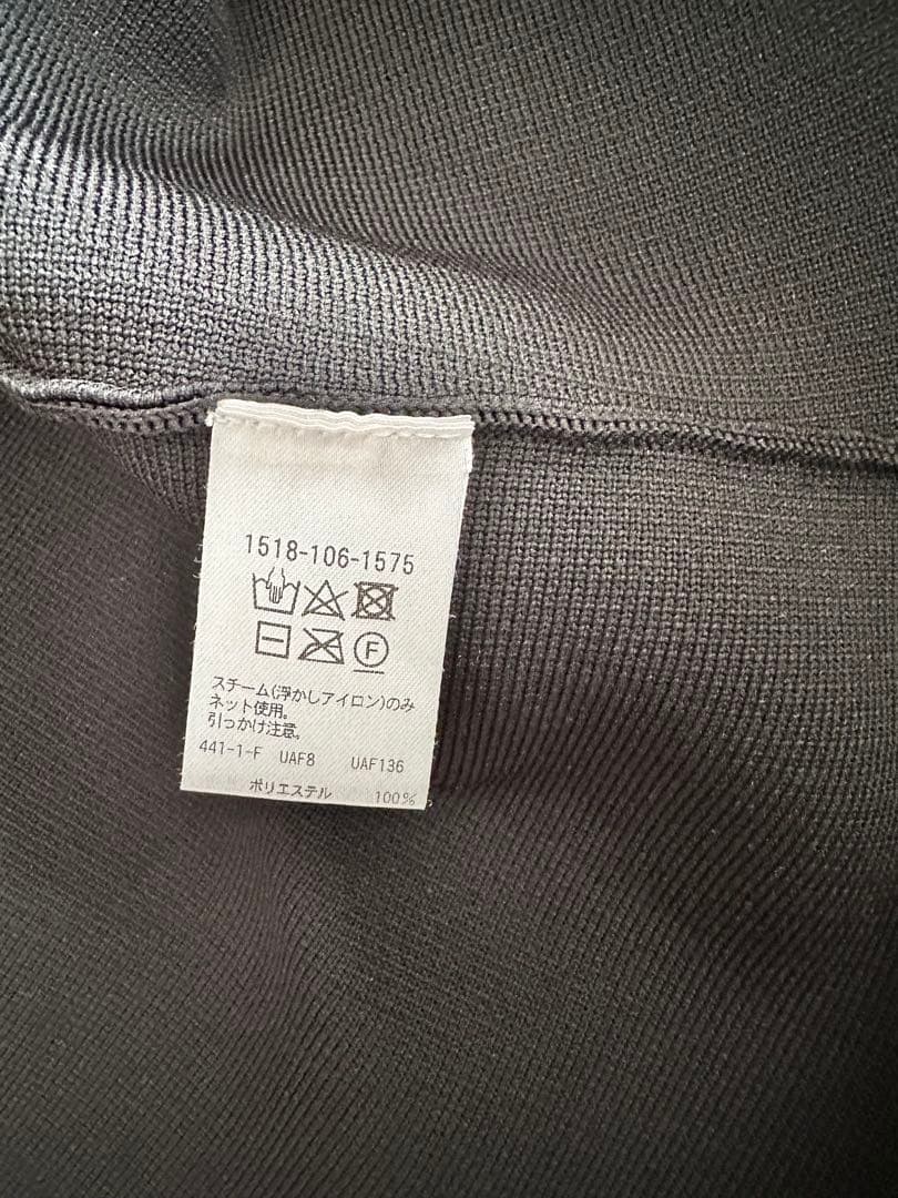 UNITED ARROWS フリル付きブラックベスト