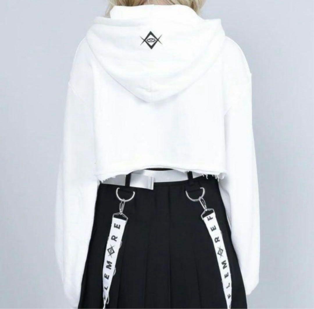 REFLEM レフレム タンクトップ付きパーカー