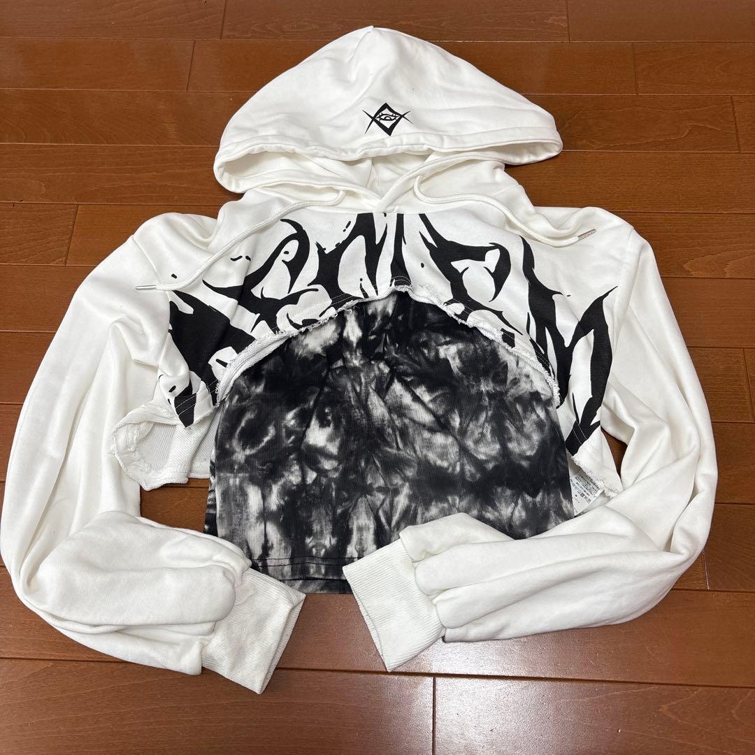 REFLEM レフレム タンクトップ付きパーカー