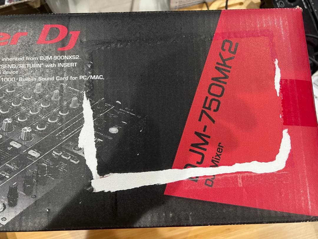 Pioneer DJM-750MK2 美品｜動作品・付属品完備・元箱あり