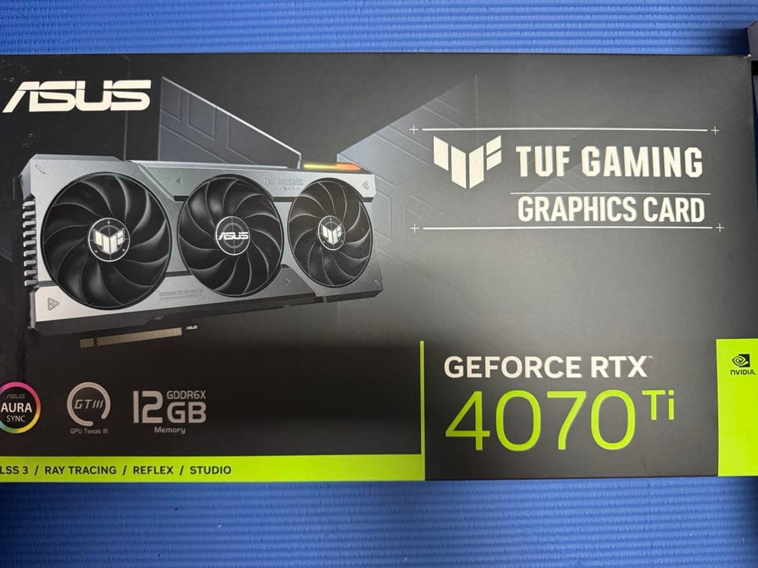 【美品】ASUS TUF-RTX4070TI-12G-GAMING
