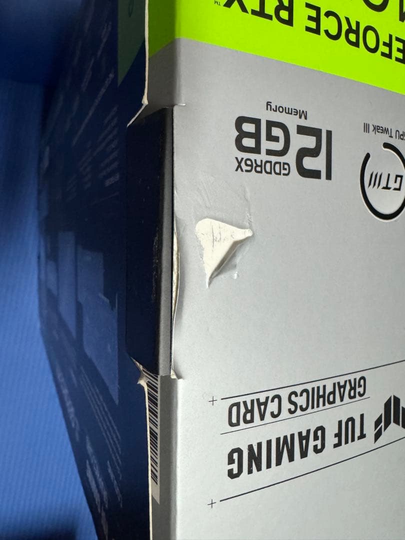 【美品】ASUS TUF-RTX4070TI-12G-GAMING