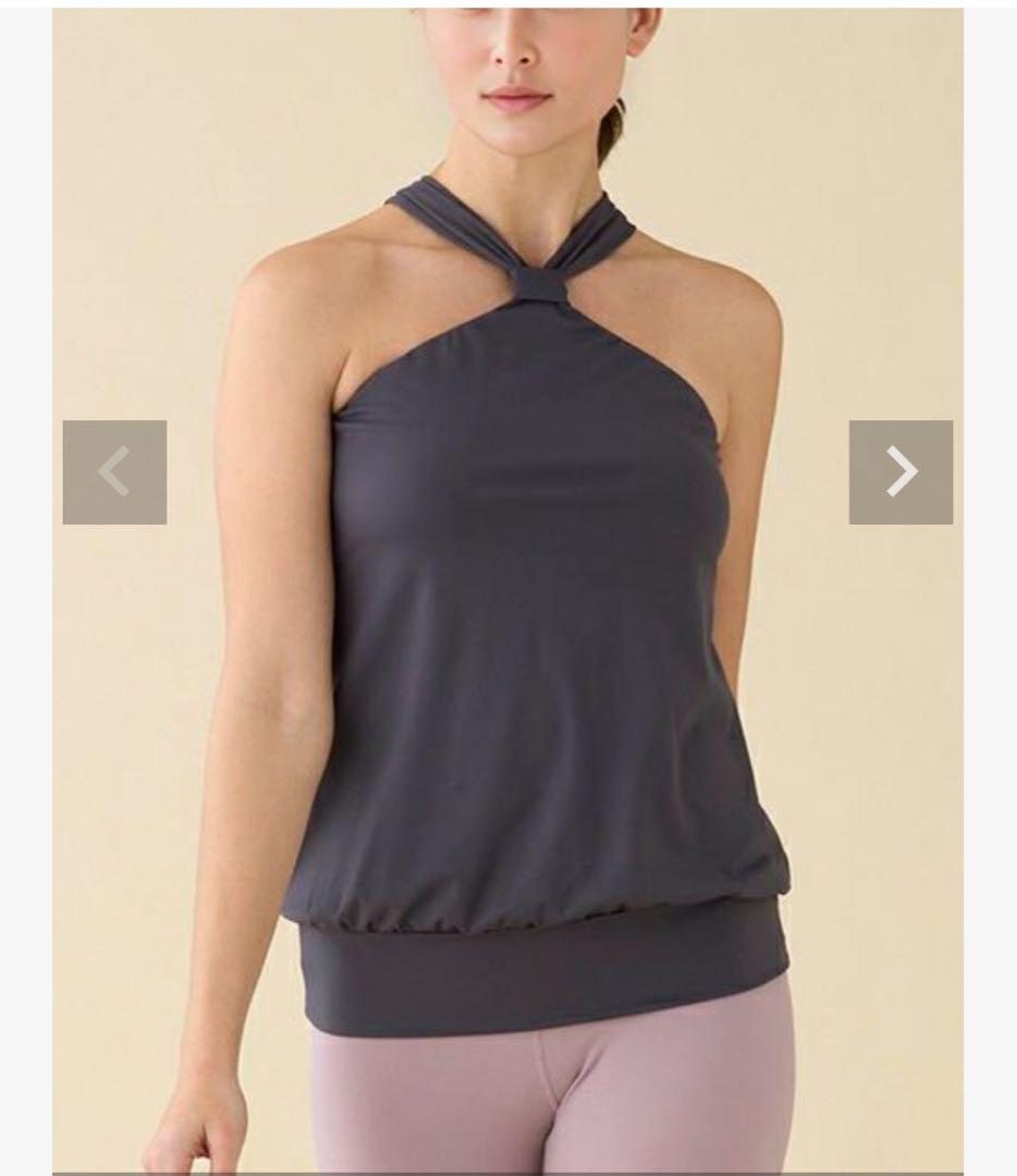 【新品未使用】　suria ヨガウェア　マルグリットトップ　サイズM ピンク