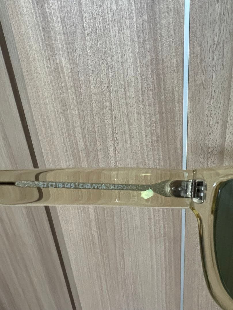 ブラピ着　バートンペレイラサングラス廃盤