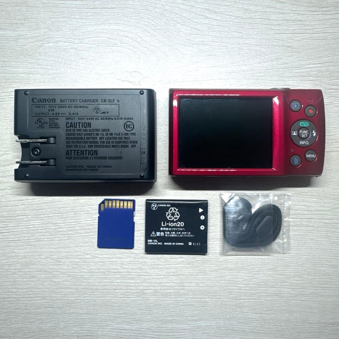 【極美品・製造終了品】Canon IXY 180 コンパクトデジタルカメラ