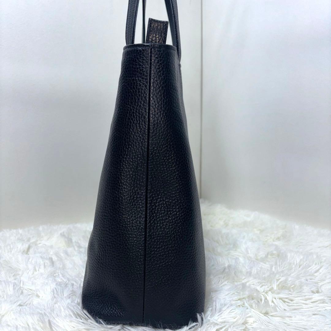 [現行・美品] Hush Tug トートバッグ・ビジネス シボ革 A4 自立