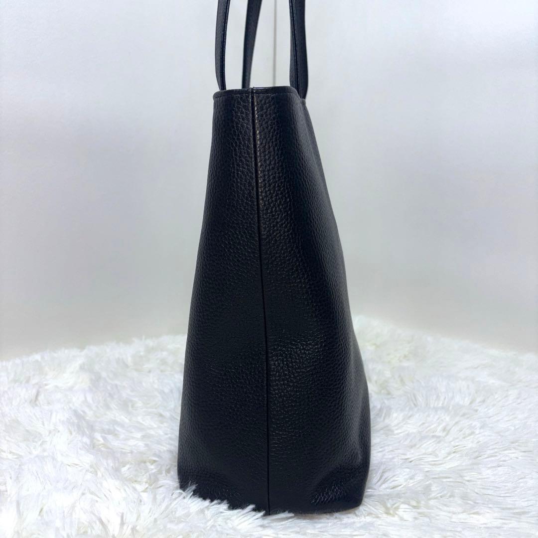 [現行・美品] Hush Tug トートバッグ・ビジネス シボ革 A4 自立