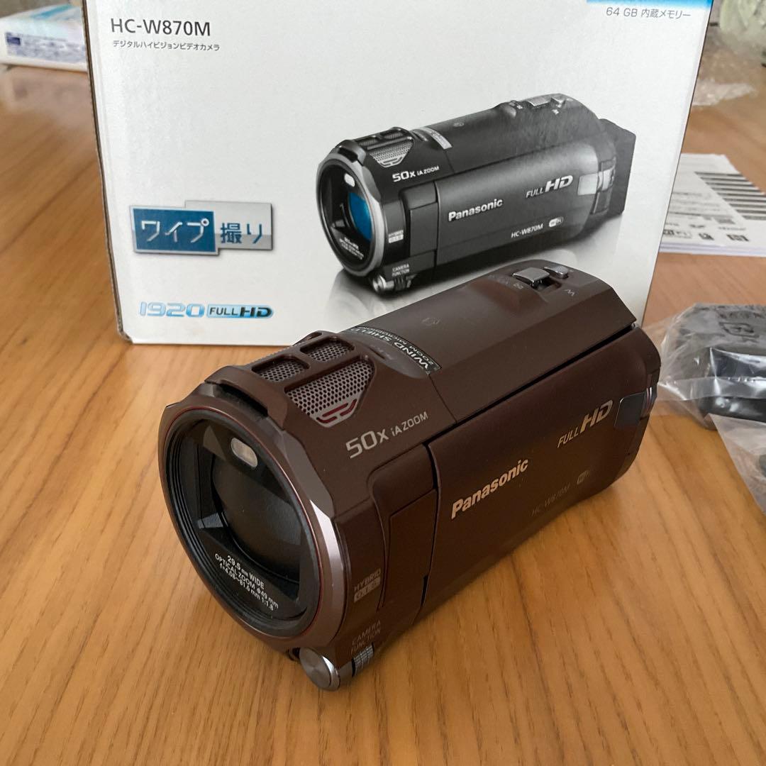 パナソニック ビデオカメラ HC-W870M