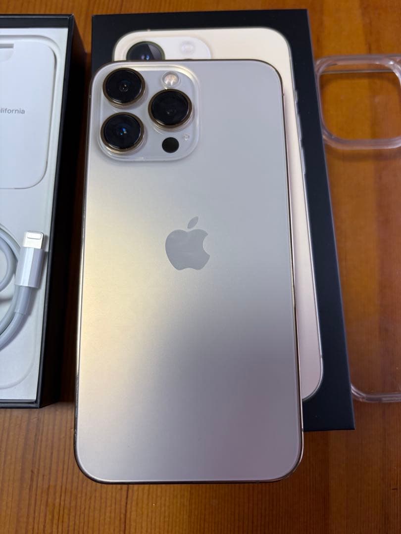 iPhone 13 pro 128G ゴールド　本体 充電ケーブル付き