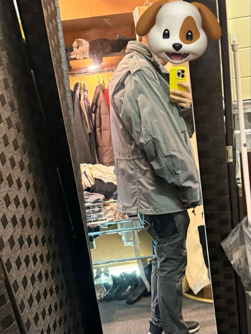 ALPHA INDUSTRIES / M-65 フィールドジャケット グレー