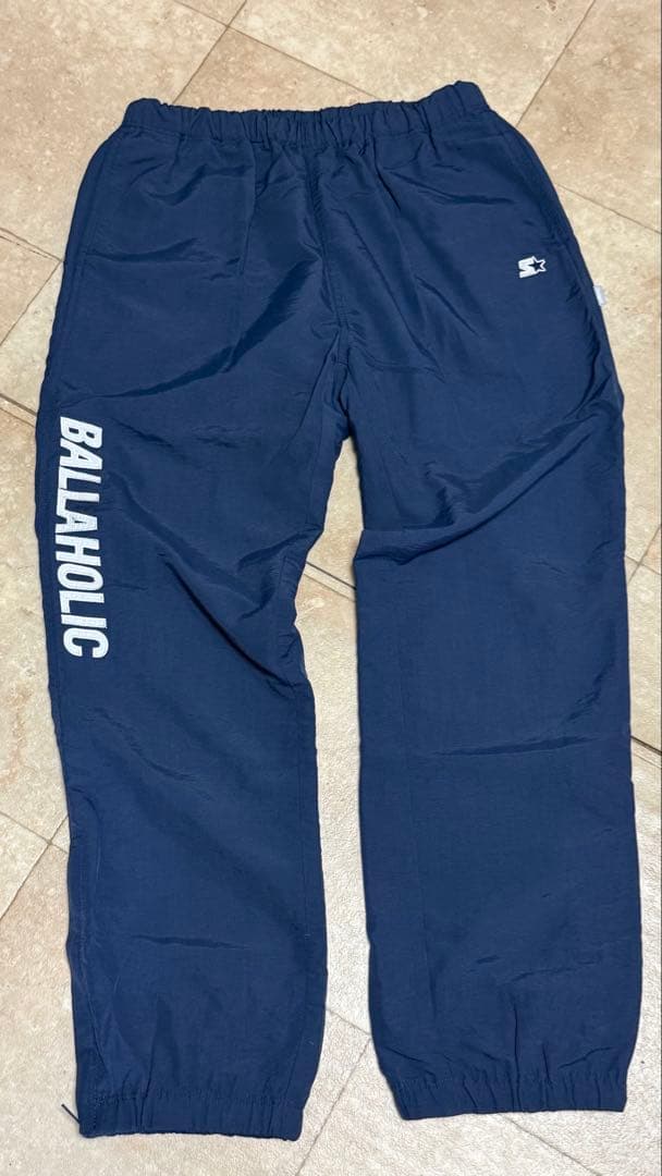 ballaholic STARTER warm Up pants ネイビー