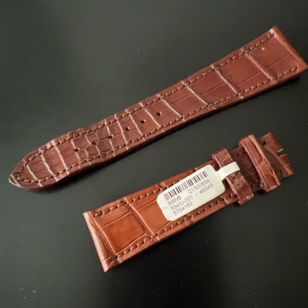 パテックフィリップ　レザーベルト　5940J-001 クロコベルト