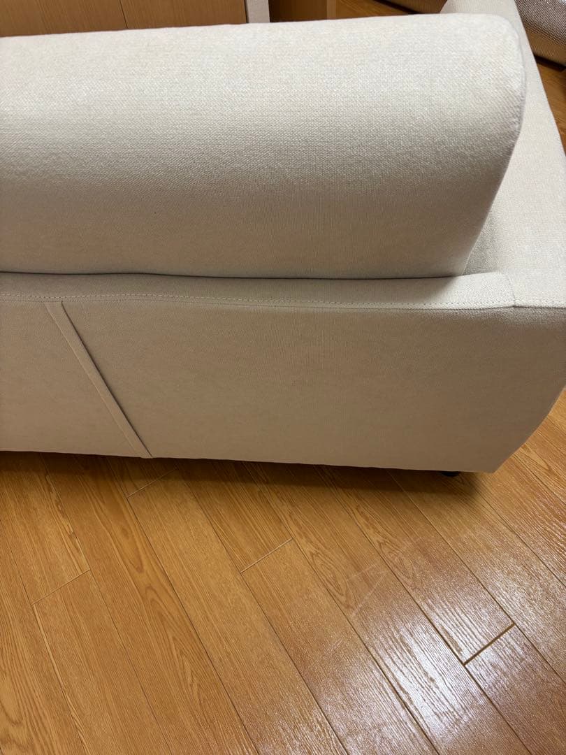 ソファーベッド　ソファー　2人掛け　肘付き