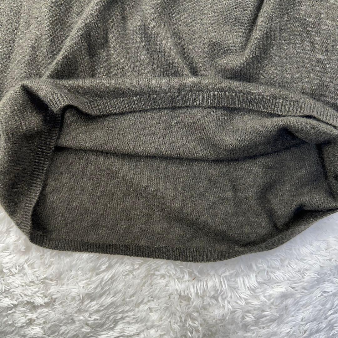 新品　マックスマーラ　ニットベスト　カシミア混　シルク　ノースリーブ L