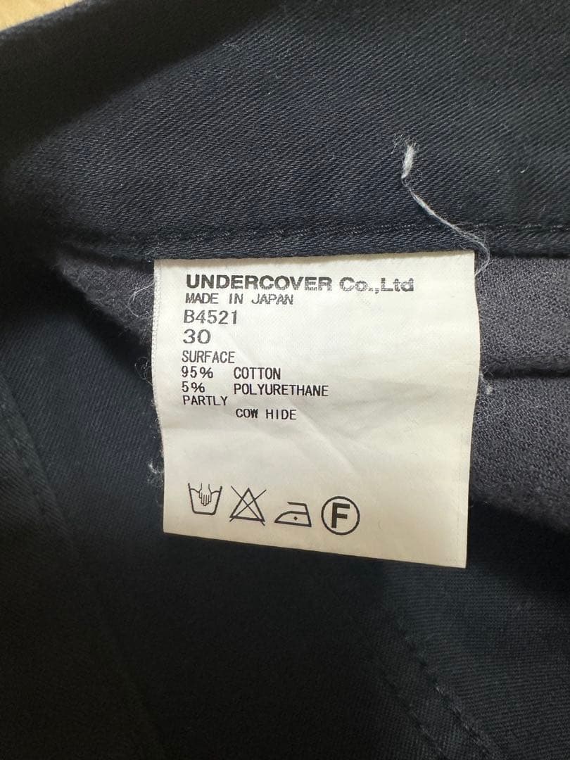 Hysteric Glamour x UNDERCOVER ブラックパンツ　30