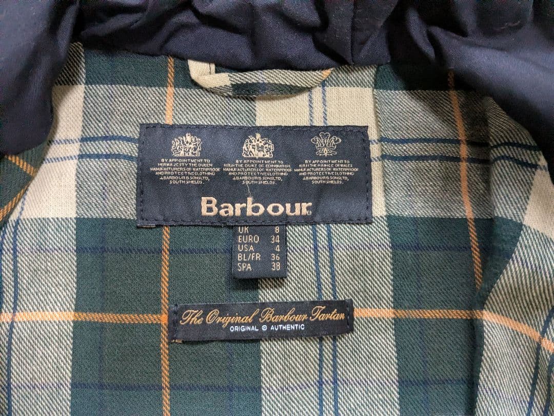 Barbour　バブアー　アウター　モッズコート UK8