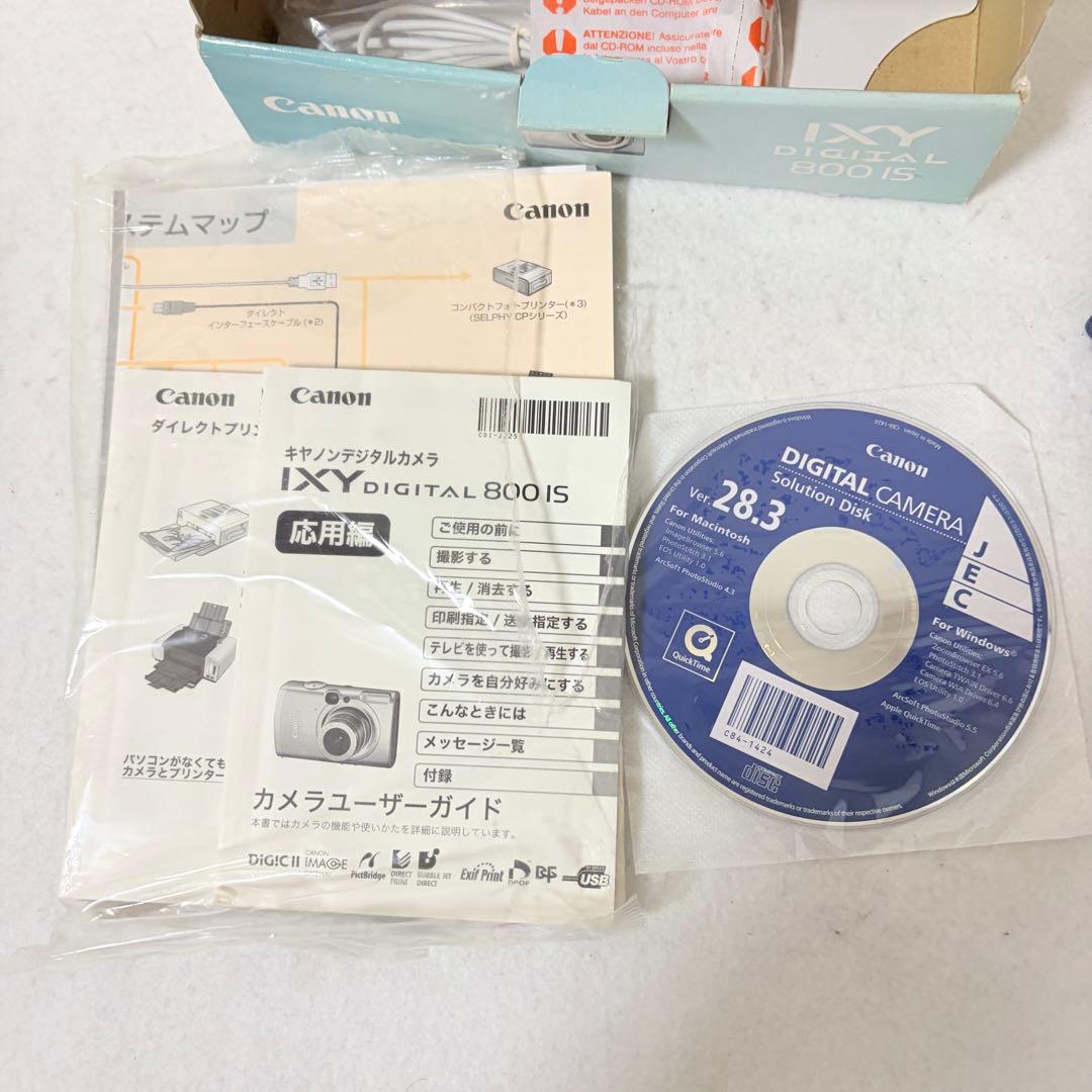 Canon IXY 800IS コンパクトデジタルカメラ ジャンク品