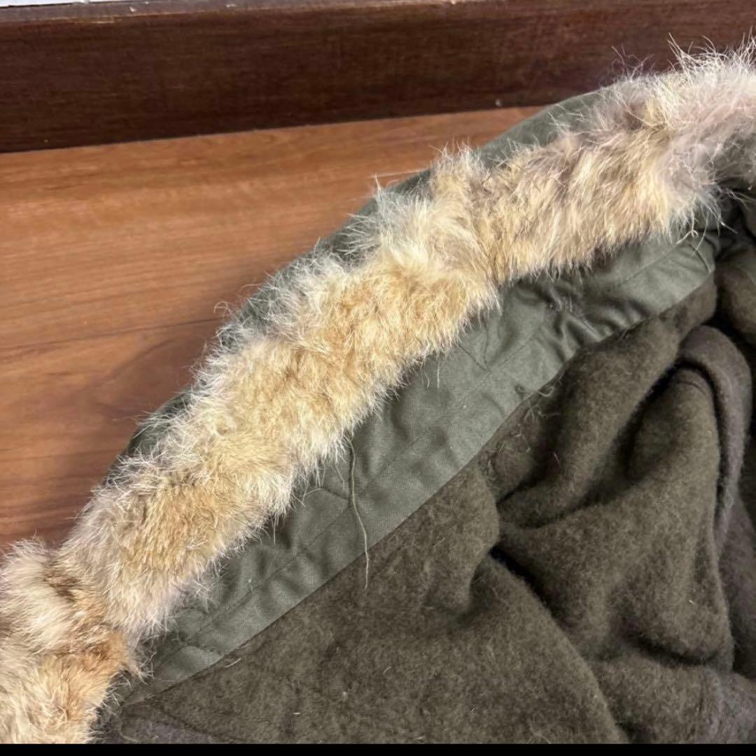 50s 初期型　米軍　実物　M51フード　M1951 PARKA コヨーテファ④