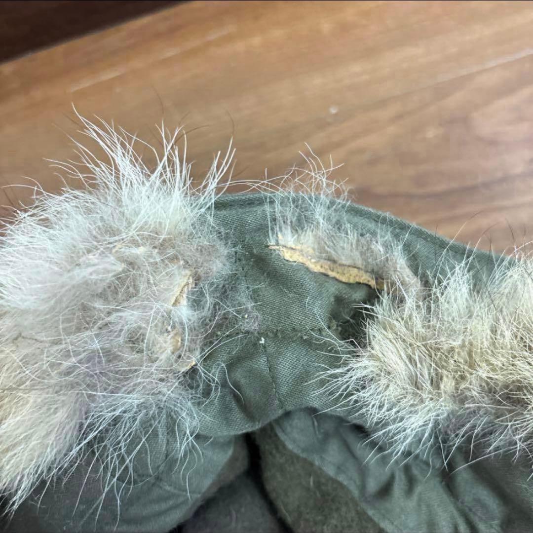 50s 初期型　米軍　実物　M51フード　M1951 PARKA コヨーテファ④