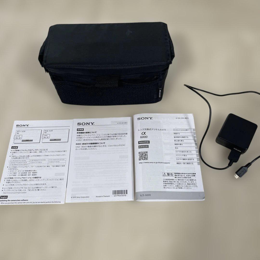 SONY デジタル一眼レフカメラ α6000