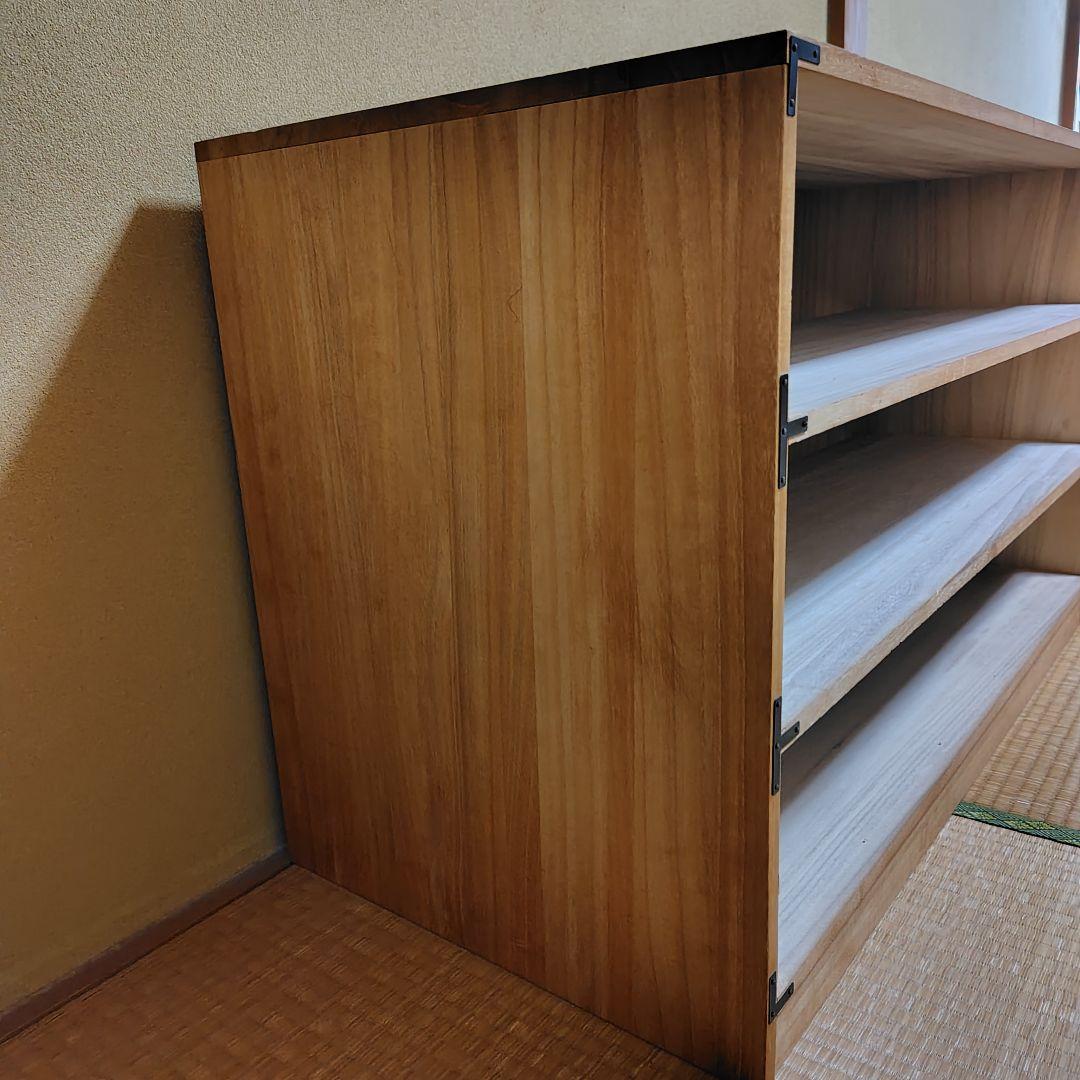 桐箪笥 3段引出し収納 木製 和タンス 棚
