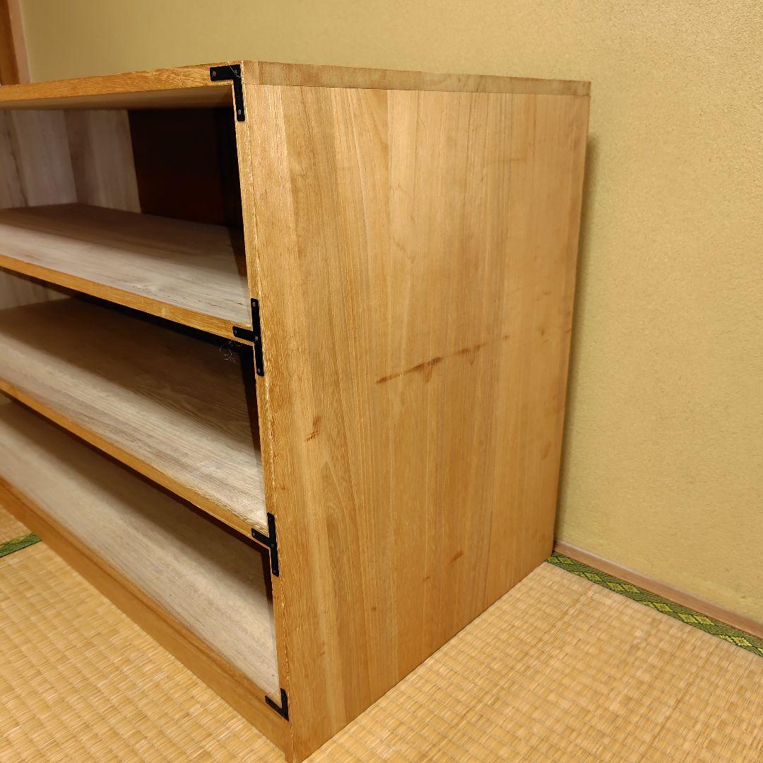 桐箪笥 3段引出し収納 木製 和タンス 棚