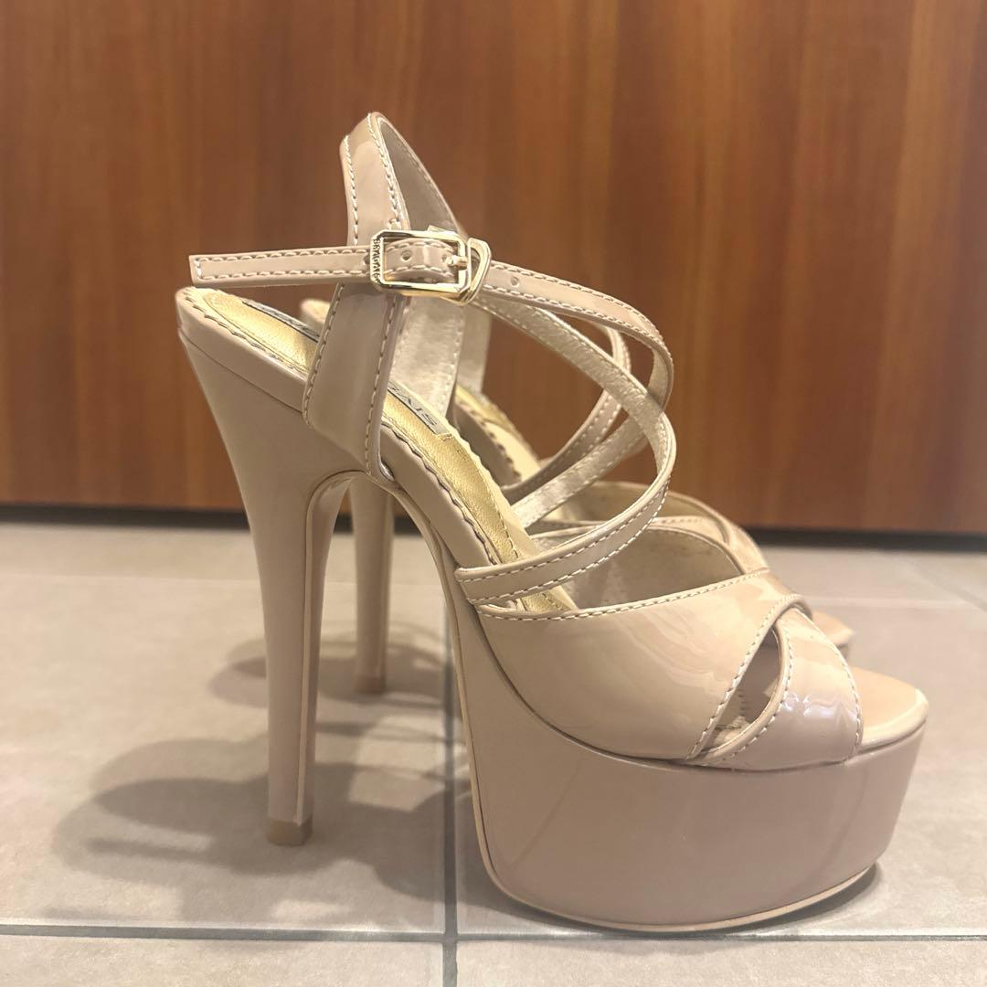 【美品】JOJO BRAGAIS ヒール 脚長効果 エレガント 入手困難