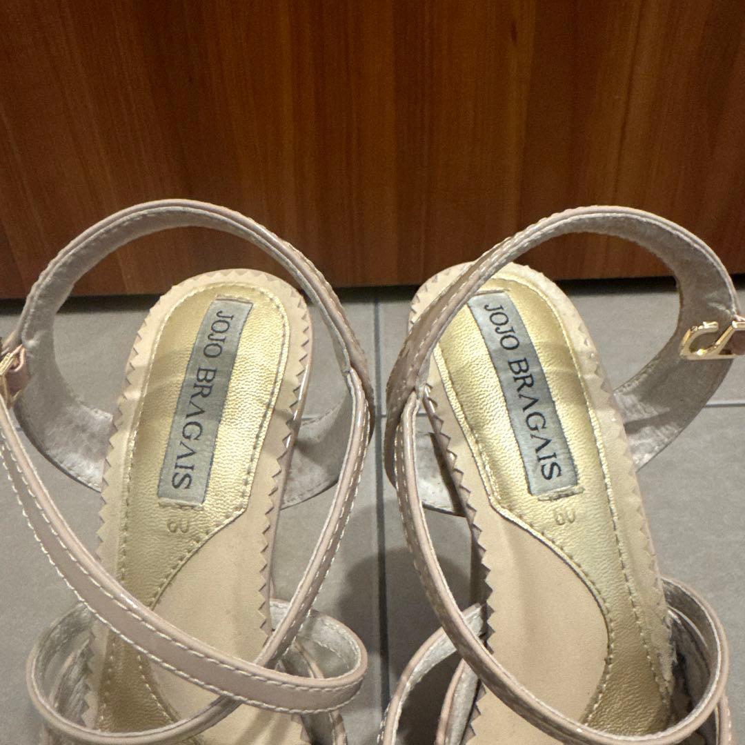 【美品】JOJO BRAGAIS ヒール 脚長効果 エレガント 入手困難