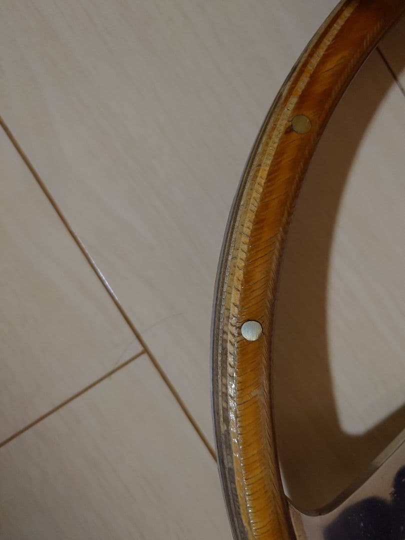 送料込み LECARRA レカラ ウッドステアリング 当時物 訳あり