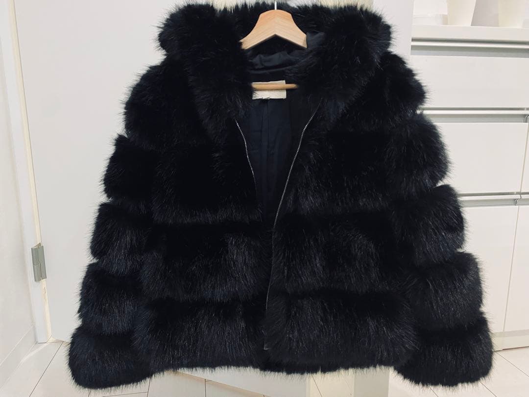 ADRIENNE LANDAU ファージャケット　フードジャケット最終値下げ